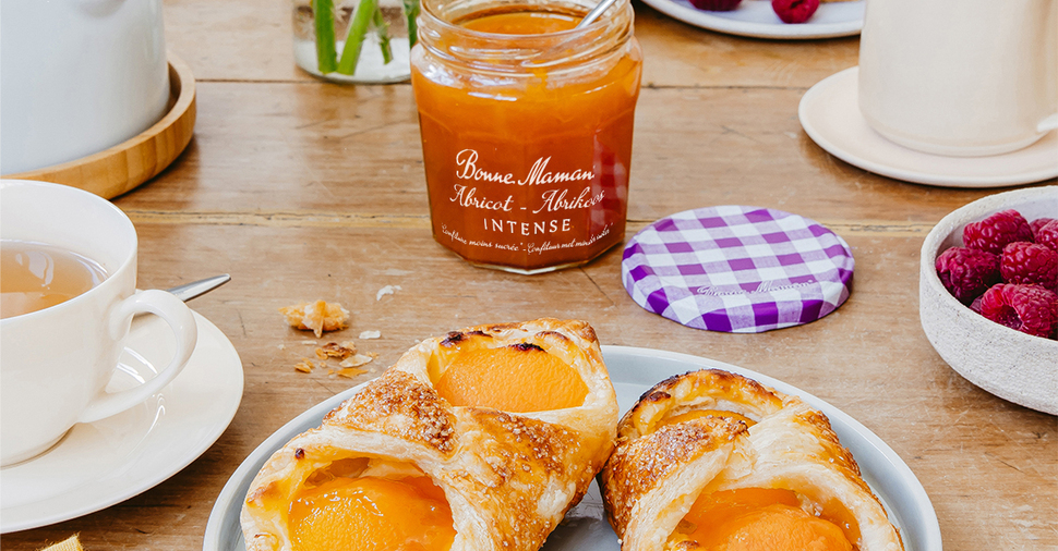 Recette : Abricotines à la confiture d'abricots Intense Bonne Maman